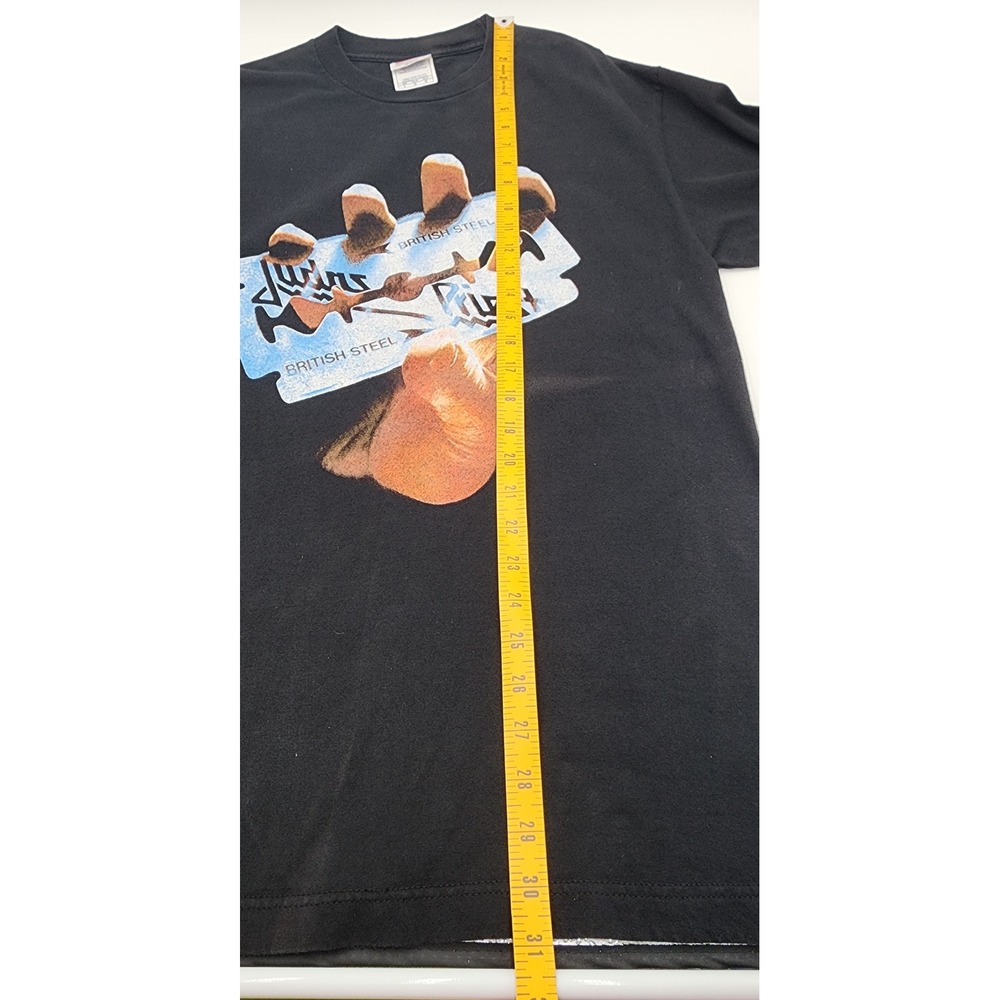 Judas Priest T-Shirt Mens Large Black Good 30 Years of Metal British Steel AAA - Picture 8 of 12